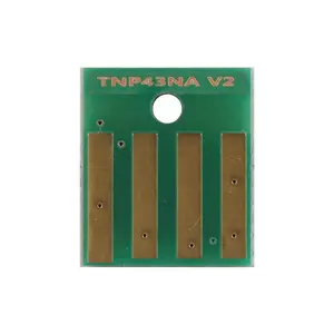 ¡TNP41 TNP43 Compatible Chip reajuste para Konica Minolt! TNP41 43-cartucho de tóner, Chip bizhub 3320, reseteador de chip