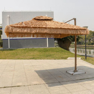 Sombrilla de Paja Artificial para Exteriores, Sombrilla de Playa, Sombrilla de Paja para Jardín, Sombrilla de Hierba para Granja - Product Image 4
