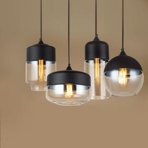 Suspension en verre teinté simple moderne européen pour décorer - Product Image 5