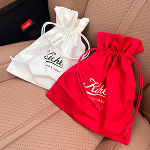 Bolsa de Lona Personalizada de Alta Calidad con Cordón de Algodón, Base Plana, Asa de Cuerda, para Empaque de Joyería, Regalos, Estilo Plegable - Product Image 6