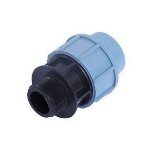 Raccordo a compressione rapido PN16 ad alta pressione per irrigazione, materiali idraulici <span class=keywords><strong>Rehome</strong></span>, gomito a spigot in HDPE PE 100 - Product Image 2