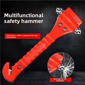 Marteau d'évacuation d'urgence multifonctionnel pour voiture, brise-vitre avec coupe-ceinture <span class=keywords><strong>de</strong></span> sécurité, sécurité automobile - Product Image 6