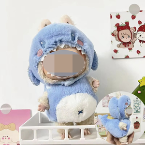 Không Có Búp Bê Bán Dễ Thương Ăn Mặc Trang Phục Mặt Dây Chuyền Mù Hộp Giày Macaron Thời Gian Lạnh Bộ Quần Áo Phụ Kiện Cho 17Cm Búp Bê - Product Image 4