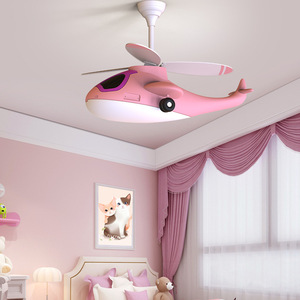 Çocuk Odası Işığı, Popüler Uçak Fanı, Kişiselleştirilmiş Erkek ve Kız Basit Modern Yatak Odası Tavanı - Product Image 3