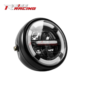 <span class=keywords><strong>Phare</strong></span> <span class=keywords><strong>LED</strong></span> de <span class=keywords><strong>moto</strong></span> intégré Rise Racing Round avec projecteur <span class=keywords><strong>LED</strong></span>, 5,75 pouces, <span class=keywords><strong>phare</strong></span> auxiliaire <span class=keywords><strong>LED</strong></span> antibrouillard pour voitures universelles - Product Image 1