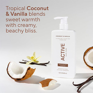 Set de Champú y Acondicionador Hidratante Activo de Coco y Vainilla de Marca Privada - Product Image 2