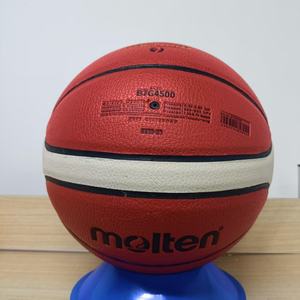Ballon de basketball professionnel en cuir PU de haute qualité, modèle 2026, le plus vendu, pour matchs officiels, avec logo personnalisable - Product Image 1