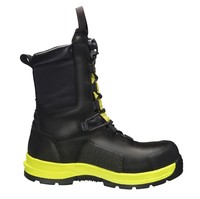 Bottes de lutte contre l'incendie en caoutchouc de pompier de Protection de sécurité à hautes températures et résistantes aux flammes chinoises