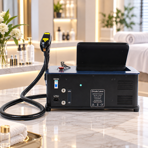 เครื่องกำจัดขนด้วยเลเซอร์ขนาดใหญ่ระดับมืออาชีพ พร้อมหน้าจอ HD ขนาด 12.1 นิ้ว และด้ามจับแบบมีระบบทำความเย็น - Product Image 4