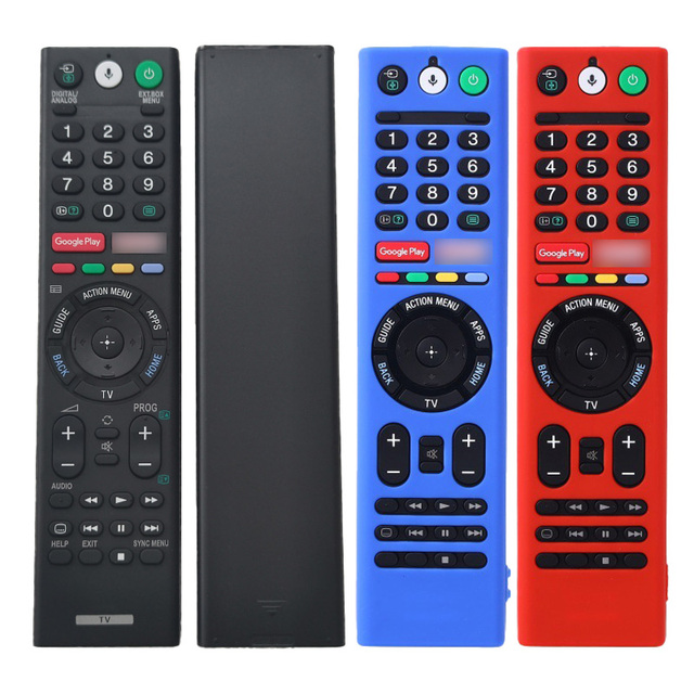 Flexible Anti-slip Silicone Remote Sleeve Shockproof Protective Cover for Sony T228 Television Remote Factory Supply