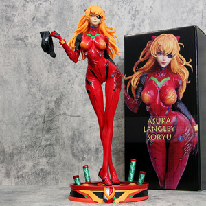โมเดล Evangelion EVA รุ่น <span class=keywords><strong>Rei</strong></span> <span class=keywords><strong>Ayanami</strong></span> และ Asuka ขนาด 1/4 วัสดุ PVC ชุดมอเตอร์ไซค์ ของเล่นสะสม ตุ๊กตาประดับตกแต่ง - Product Image 3