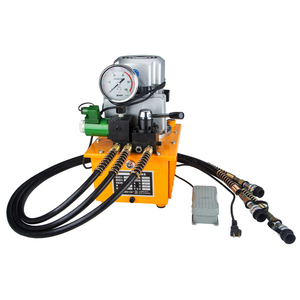 ปั๊มไฮดรอลิก ZHH-10B 0.75KW ปั๊มไฮดรอลิกสามวงจรน้ำมันโซลินอยด์220V ชุดไฟปั๊มไฮดรอลิก - Product Image 1