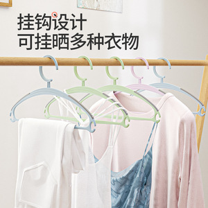 Juego de Perchas de Plástico Antideslizantes y Resistentes al Viento para Ropa de Niños y Adultos con Gran Capacidad de Carga, Soportan 10 kg - Product Image 3
