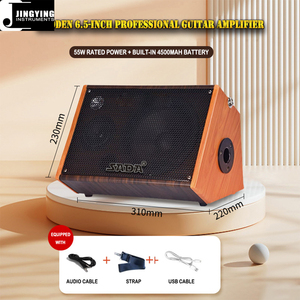 Amplificateur de guitare professionnel Jingying en bois de 10/8/6,5 pouces, 100W/80W/55W, vente en gros d'usine, pièces et accessoires pour <span class=keywords><strong>instruments</strong></span> à cordes - Product Image 2