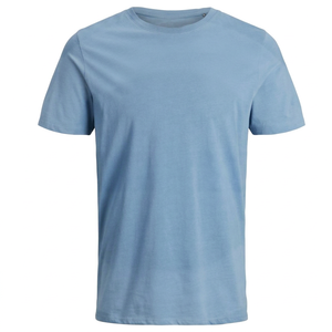 Camiseta de Manga Corta para Hombre, Nueva, Duradera, con Logotipo Personalizado, de Algodón y Poliéster, Lisa, Sostenible, Transpirable, Tejida, Tallas Grandes - Product Image 1