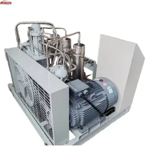 Compresor de refrigeración por aire NUZHUO Ultra-alta calidad 7.5KW/11KW N2 O2 para llenado de cilindros de oxígeno y nitrógeno