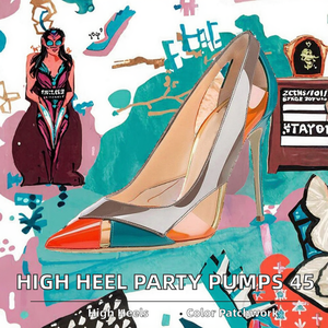 Pumps à talons aiguilles fins de haute qualité, chaussures de créateur classiques pour femmes, bout pointu, en PU, chaussures de mariée respirantes, taille plus - Product Image 2