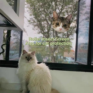 36*25 <span class=keywords><strong>pet</strong></span> geçirmez ekran örgü kapı <span class=keywords><strong>Pet</strong></span> dayanıklı ekran kedi köpek anti-çizik Anti-bite vinil kaplı polyester için böcekler - Product Image 3