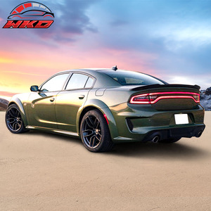 Convient aux modèles Dodge Charger SRT de 2015 à 2023, aileron de coffre arrière de style SRT noir mat, lèvre de spoiler, accessoires de voiture ABS, pièces extérieures automobiles - Product Image 2