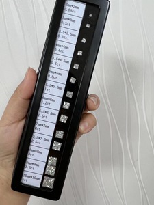 Đồ Trang Sức Mỹ Cho Phụ Nữ Người Đàn Ông 2ct D Vvs Công Chúa Cắt Moissanite Kim Cương Nhẫn Trong 14K/18K Vàng Vàng Với S925 Thanh Lịch Sang Trọng - Product Image 5