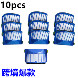 Compatible avec les filtres d'aspirateur Irobot série 600, paquet de 10 filtres Hepa haute efficacité, accessoire pour robot nettoyeur domestique - Product Image 1