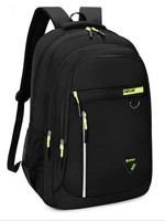Nouveau Sac à Dos en Toile Grande Capacité pour Homme, Bretelles à Coussin d'Air, Multi-couches, Décontracté, Résistant à l'Usure, pour Voyage et Ordinateur Portable