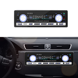 <span class=keywords><strong>Autoradio</strong></span> 1 Din Appel mains libres Lecteur MP3 Chargement de <span class=keywords><strong>téléphone</strong></span> portable 2 USB BT Support TF Card AUX FM Dual Systems - Product Image 1