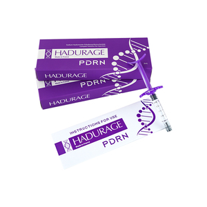 Solution complexe OEM HADURAGE PDRN de remplissage dermique à base d'<span class=keywords><strong>acide</strong></span> <span class=keywords><strong>hyaluronique</strong></span> et de polydesoxyribonucléotide pour <span class=keywords><strong>injection</strong></span>, <span class=keywords><strong>prix</strong></span> usine ODM - Product Image 5