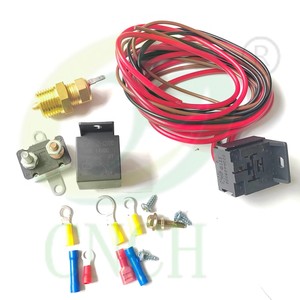 สวิตช์เซ็นเซอร์เทอร์โมสตัท185เปิด175ปิด40A ชุดพัดลมระบายความร้อนหม้อน้ำ - Product Image 3