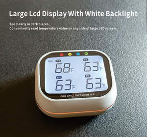 चीन मिंगल कारखाने मूल्य खाद्य थर्मामीटर ब्लूटूथ वायरलेस ऐप नियंत्रण सबसे अच्छी गुणवत्ता के साथ यूएसबी ओवन bq मांस थर्मामीटर - Product Image 4