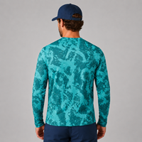 Chemises de soleil personnalisées par sublimation UPF 50 à manches longues pour la pêche, pour hommes et femmes