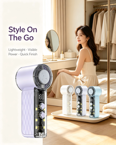 Ventilateur portable USB pliable et personnalisable, idéal pour la maison et le commerce, modèle Macaron, avec clip, couleur orange - Product Image 4