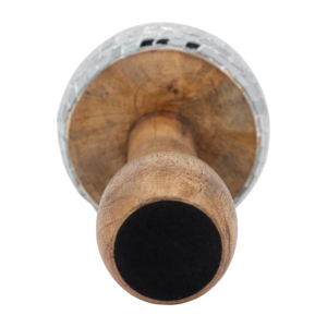 Statuetta a forma di fungo con base in legno di mango, scultura decorativa per l'arredamento di casa, ufficio e stanza, ornamento elegante - Product Image 6