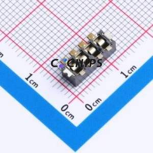 04F414000 Blade/Spring Contact Battery Connector SMD,P=2.5mm Connector - Product Image 2