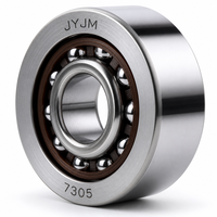 Roulement à billes à contact angulaire JYJM OEM 7310 50x110x27mm en acier chromé de précision, simple rangée, pour unité de moteur de broche de machine-outil