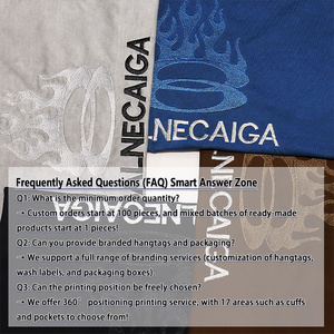 <span class=keywords><strong>T</strong></span>-<span class=keywords><strong>shirt</strong></span> ricamata in <span class=keywords><strong>cotone</strong></span> da uomo a manica corta nera con anello di fiamma e testo stile Casual Top <span class=keywords><strong>t</strong></span>-<span class=keywords><strong>shirt</strong></span> alla moda Y2K - Product Image 3