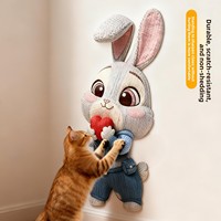 Nouveau Poste à gratter vertical 5D pour chat Whisper Craft, tapis d'escalade résistant à l'usure, mur d'escalade en forme de carotte de dessin animé