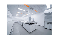 Banc de laboratoire hospitalier en métal sur mesure, résistant aux acides et aux alcalis, fonction de ventilation, disposition personnalisée, directement de l'usine, conforme aux normes internationales