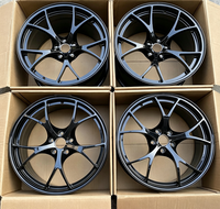 Jantes forgées personnalisées 5x130, 15 16 17 18 19 20 21 22 23 24 pouces, jantes noires, jantes en alliage, jantes de voiture de course