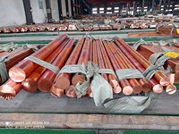 ASTM C12200 C12100 C11000 99.99% barres de cuivre carrées rondes pures tige plate en cuivre barre omnibus en cuivre de 8mm