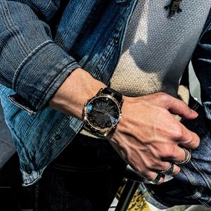 Reloj CILOA Twelve Round Table Knight para Hombre, Esfera Grande con Sentido de Alta Gama, Nuevo Reloj de Cuarzo Impermeable de Alta Calidad 2025 - Product Image 5