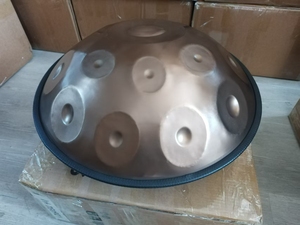 Custom 13 nota Aegean D-tone Bronce Handpan Set Profesional Drum <span class=keywords><strong>Hand</strong></span> Pan - Product Image 5