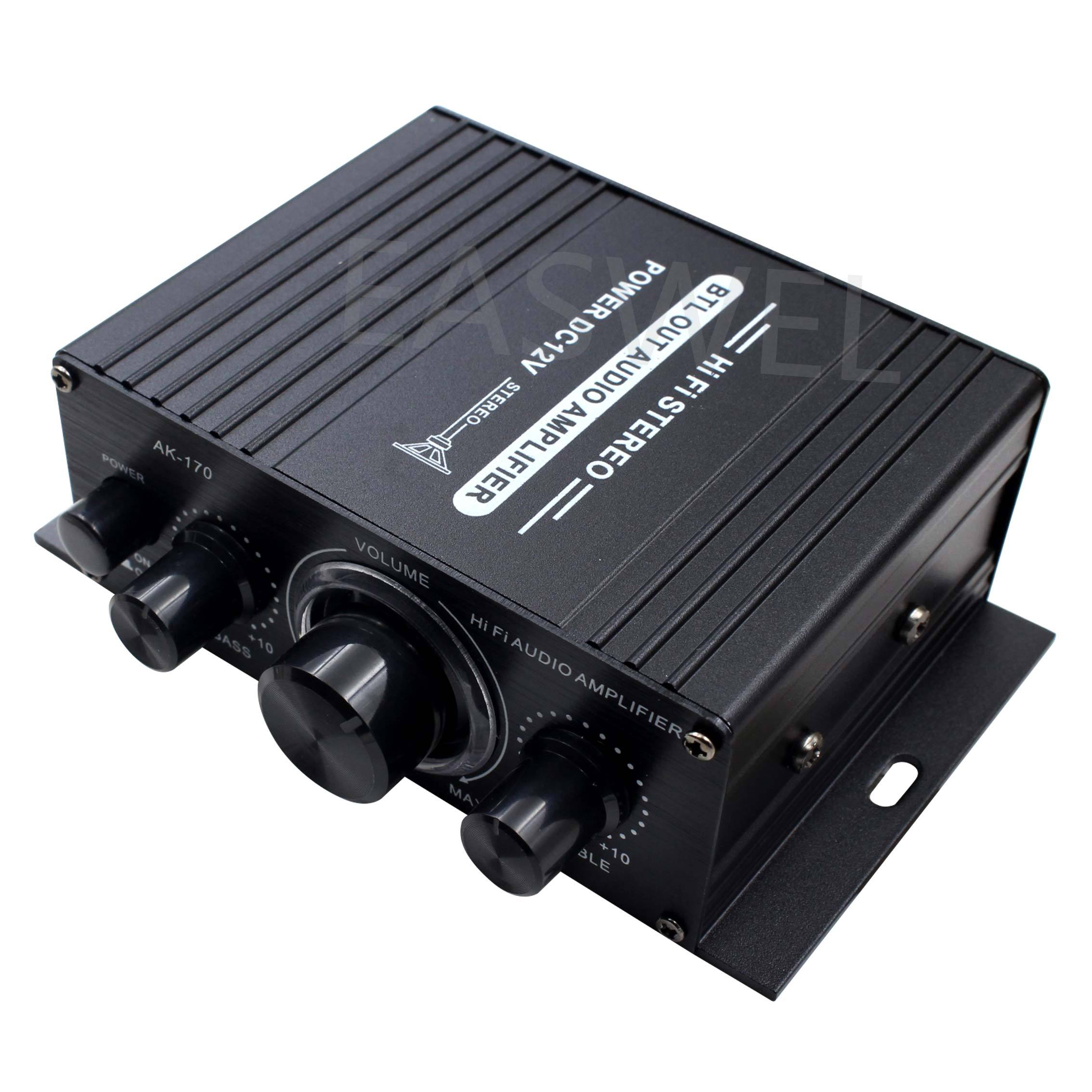 400W パワーアンプ ワイヤレス HiFi ステレオオーディオ AMP
