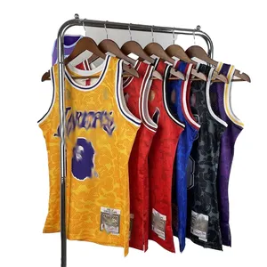 Wholesale High Quality 2024 NBAING Kobe Bryant American Basketball Jersey 30 Team Uniform Sewing/Heat Pressed Basketball Jersey
