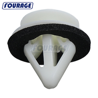 Fixation en plastique de voiture automatique et clips Clip de panneau de porte pour Mazda (OEM: G18K-51-SJ3)