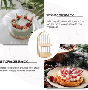 Support de rangement cosmétique minimaliste demi-doré en gros, étagère de coiffeuse, support de comptoir, étagère de salle de bain en métal - Product Image 4