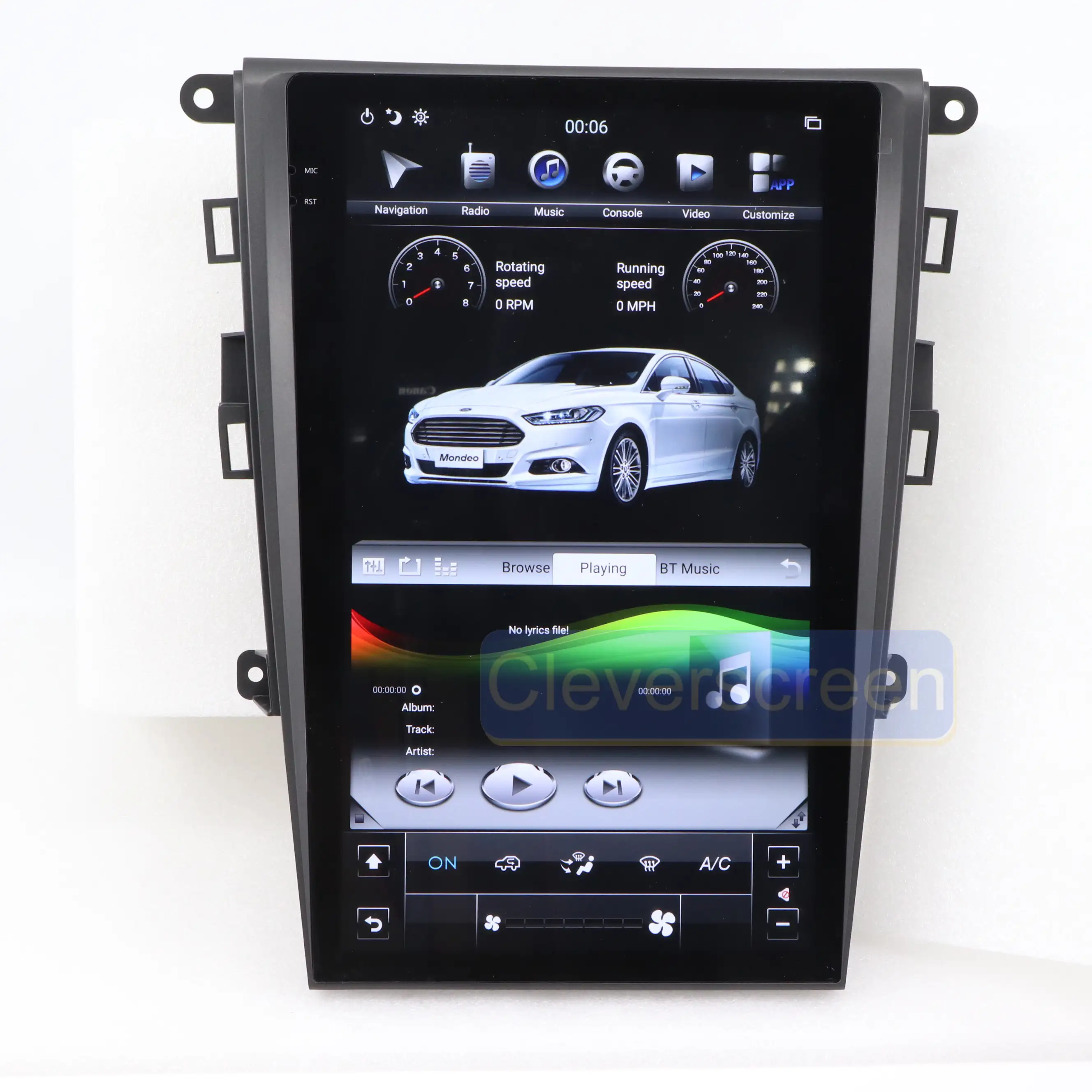 13.6 "haute qualité Offre Spéciale tactile écran GPS Auto Navigation Multimédia Radio LECTEUR DVD de Voiture Pour Ford Mondeo