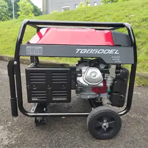 Elektrische Stroomgenerator 5500 Watt Dynamo 5kw 220V 50Hz Honda Motor 5kva Aangedreven Door Honda Gx390