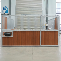 Porte de grange en acier pour écurie de chevaux sur mesure, finition galvanisée à chaud, options battantes/coulissantes, certifiée ISO et CE, garantie 5 ans+