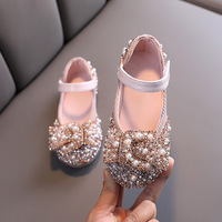Chaussures de danse Mary Jane pour filles 2026 en similicuir avec semelle extérieure en caoutchouc, nouvelle collection printemps/automne, décontractées pour enfants